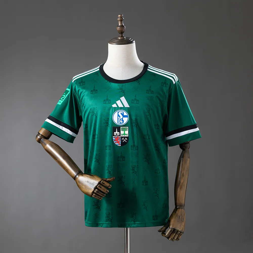 Schalke 04 25/26 Commemorative Edition - Green Jersey — 1/2
