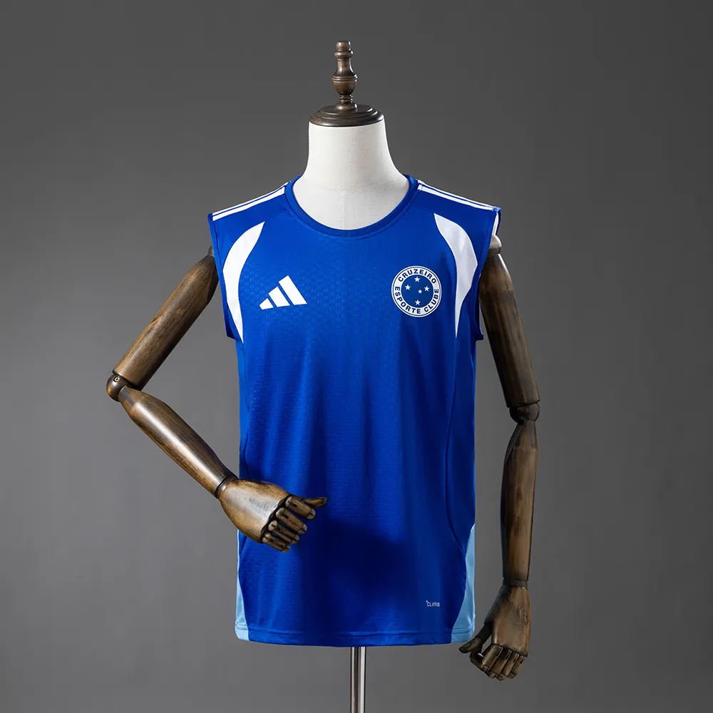 Cruzeiro 26/27 Training - Blue Vest Jersey — 1/2