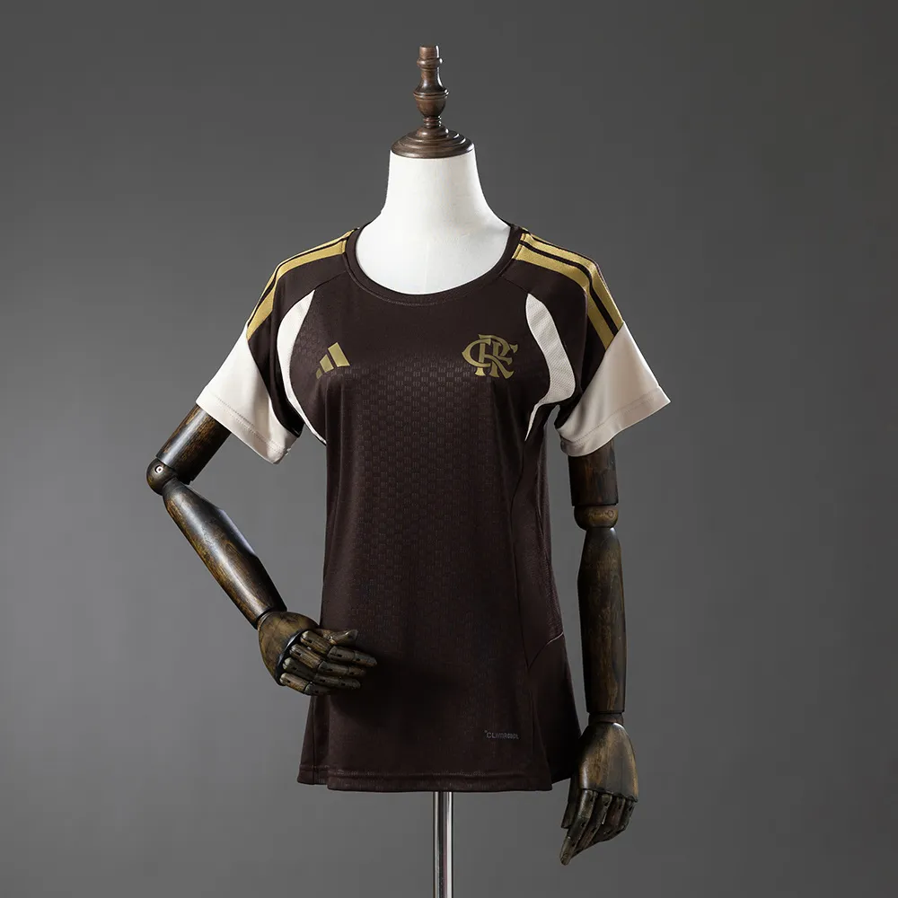 Flamengo 26/27 Women's Training Jersey - Brown Sizes — 1/2