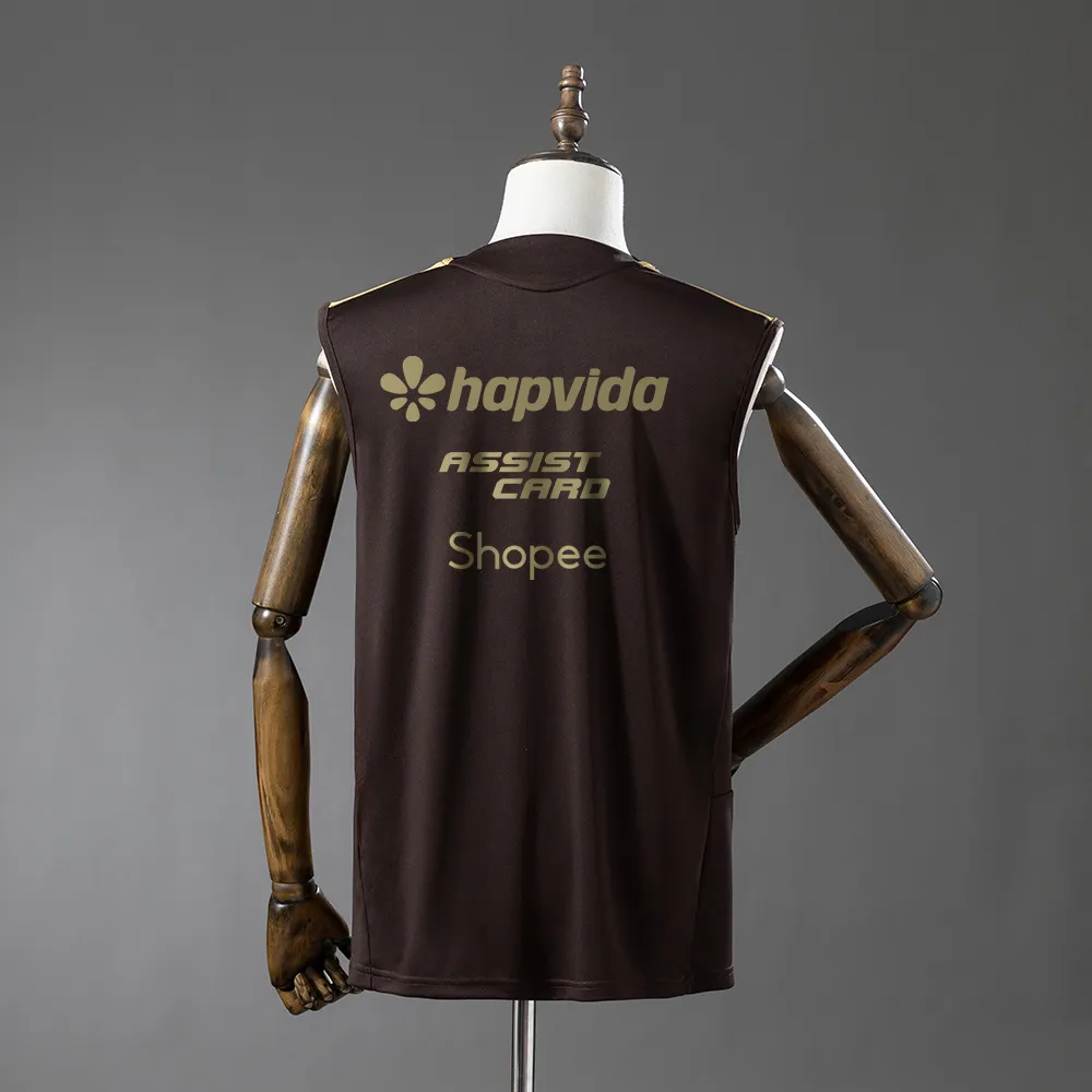 Flamengo 26/27 All Sponsored Training - Brown Vest Jersey — 2/2