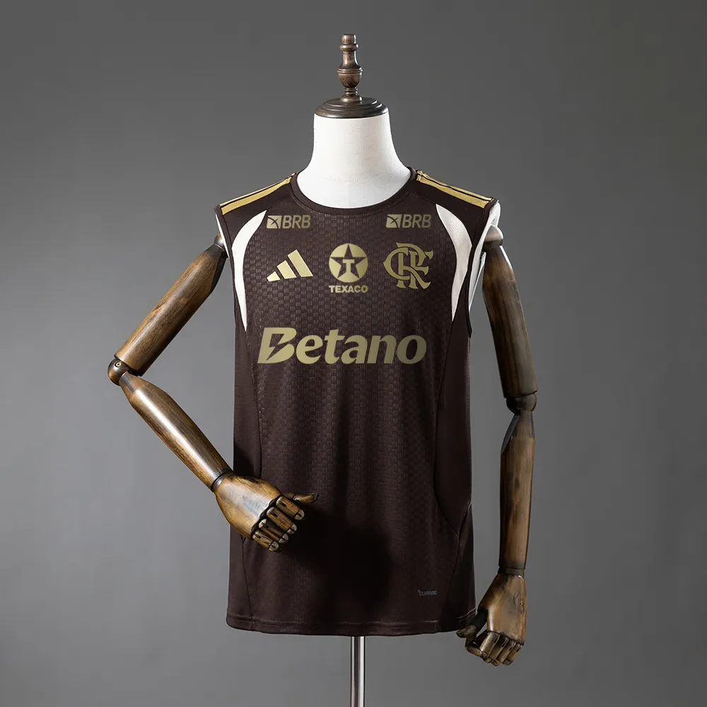 Flamengo 26/27 All Sponsored Training - Brown Vest Jersey