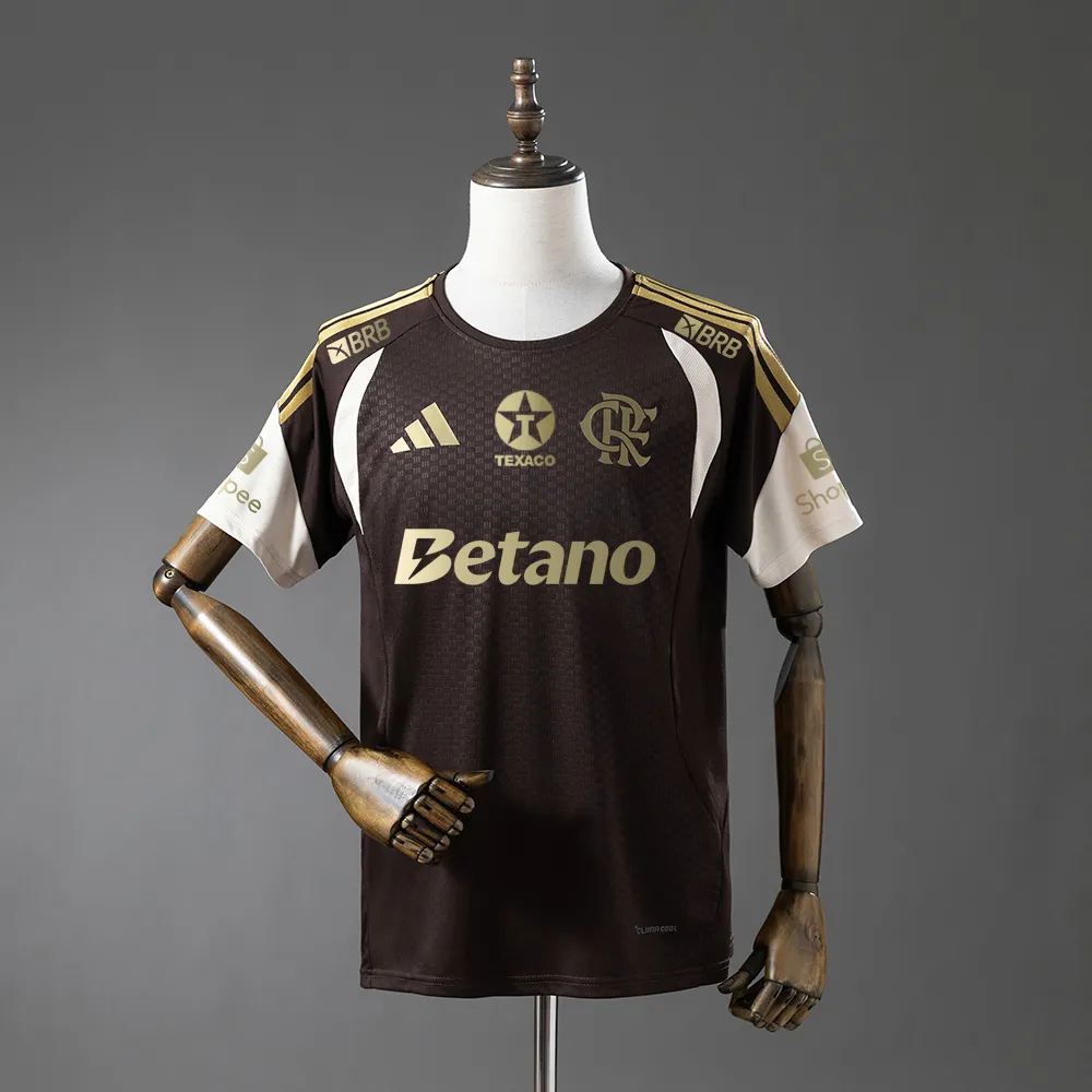 Flamengo 26/27 All sponsors Training - Brown Jersey — 1/2