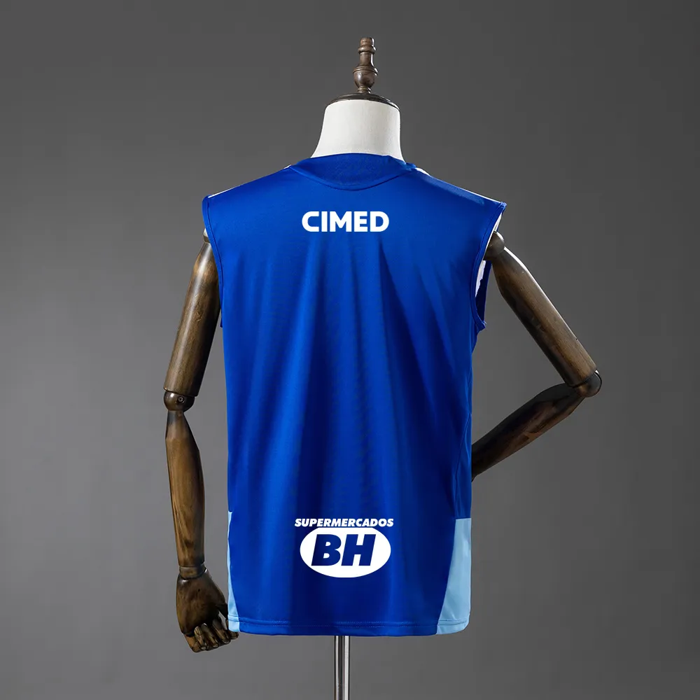 Cruzeiro 26/27 All sponsors Training - Blue Vest Jersey