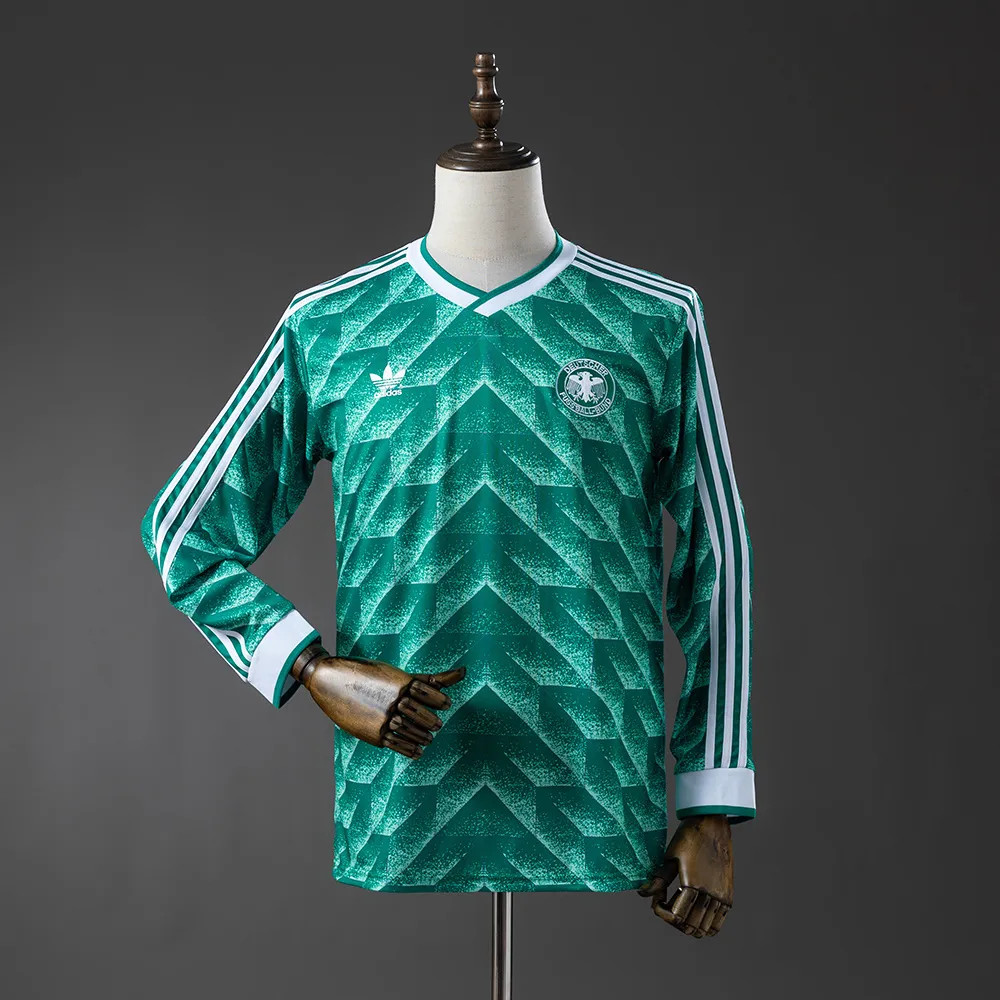 German 90/91 Away Long-Sleeve Retro Jersey