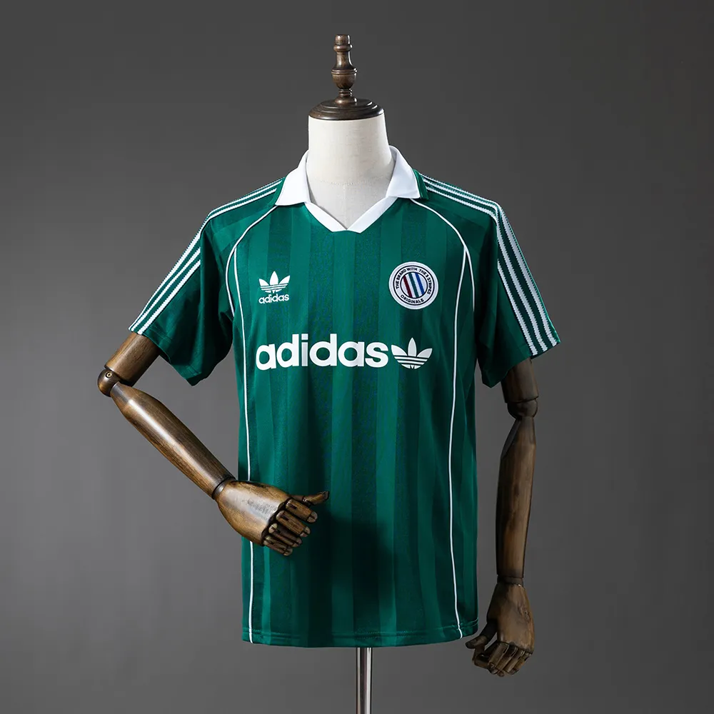 Originals Classic Three Stripes - Green Jersey — 1/2