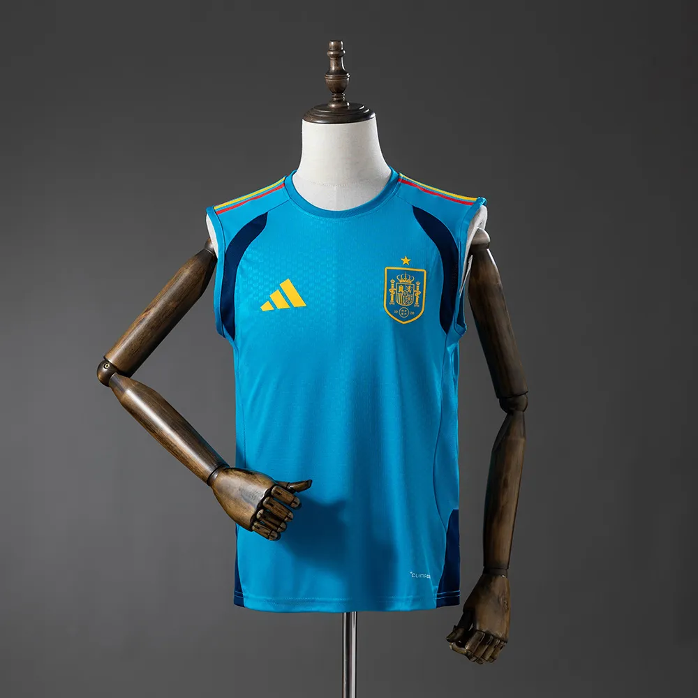 Spain 26/27 Training Vest - Blue Jersey