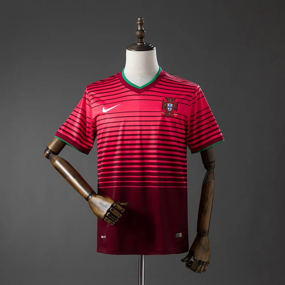 Portugal 2014 Retro Home Jersey — 1/2