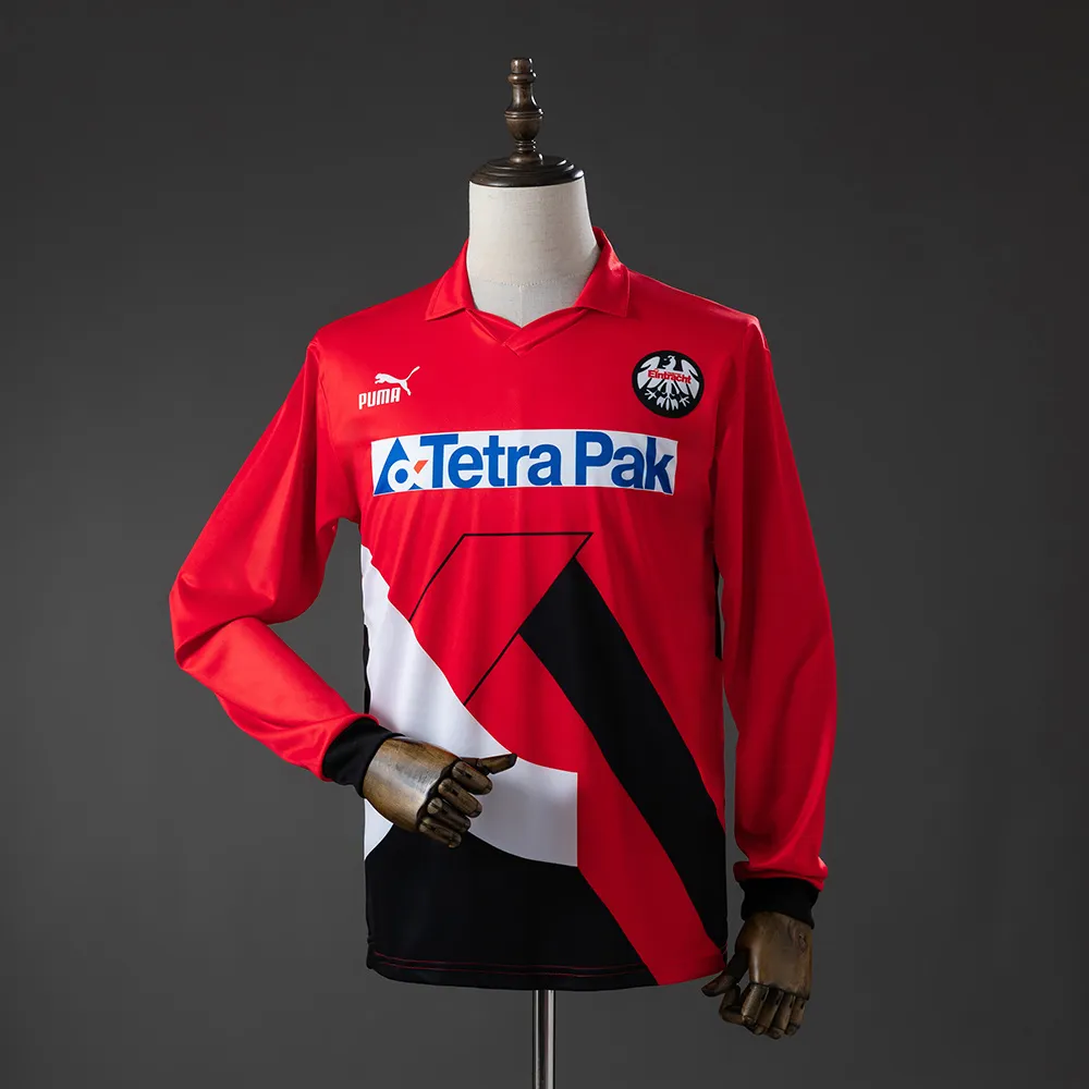 Frankfurt 93/95 Home Long-Sleeve Retro Jersey — 1/2