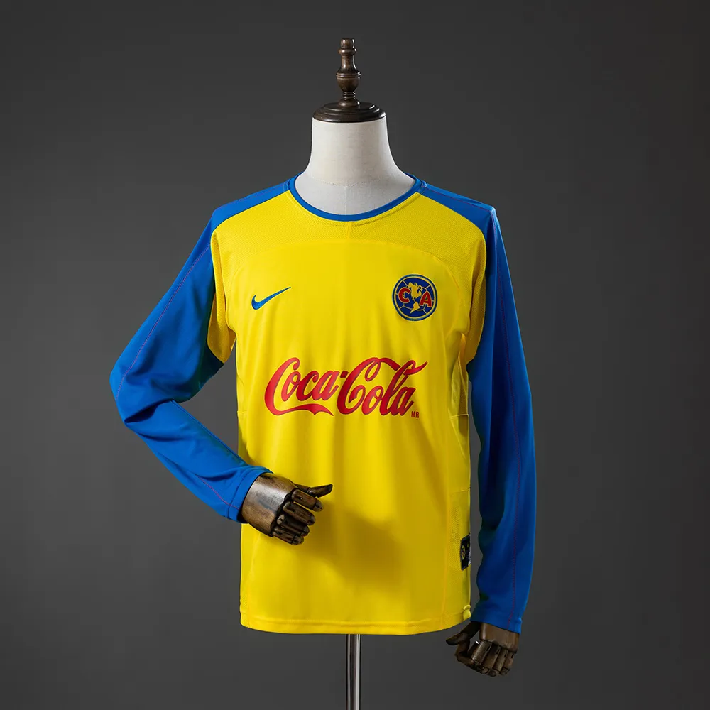 America 03/04 Home Long-sleeved Retro Jersey — 2/2
