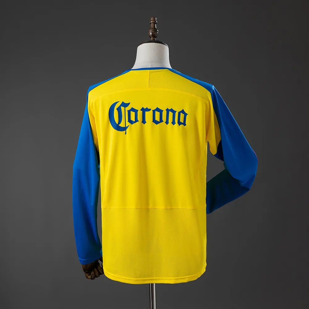 America 03/04 Home Long-sleeved Retro Jersey