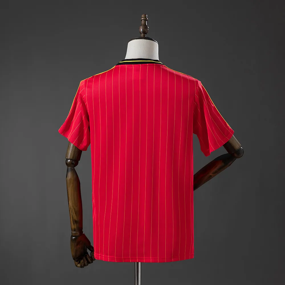 Belgium Terrace Icons T-Shirt Red — 1/2
