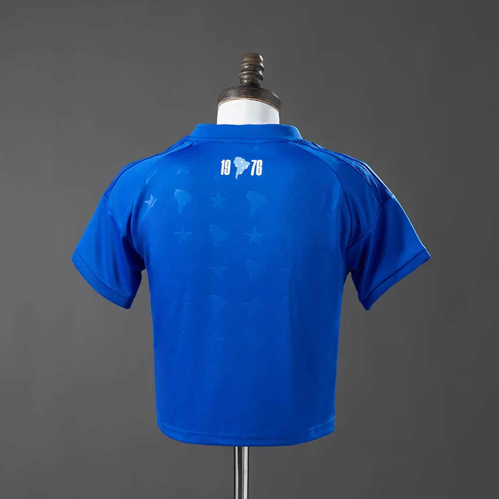 Cruzeiro 26/27 Home Women's Crop Top Style — 1/2