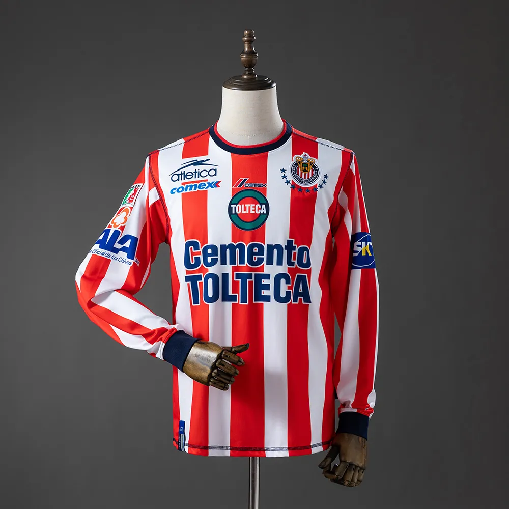 Chivas de Guadalajara 02/03 Home Long-sleeved Retro Jersey