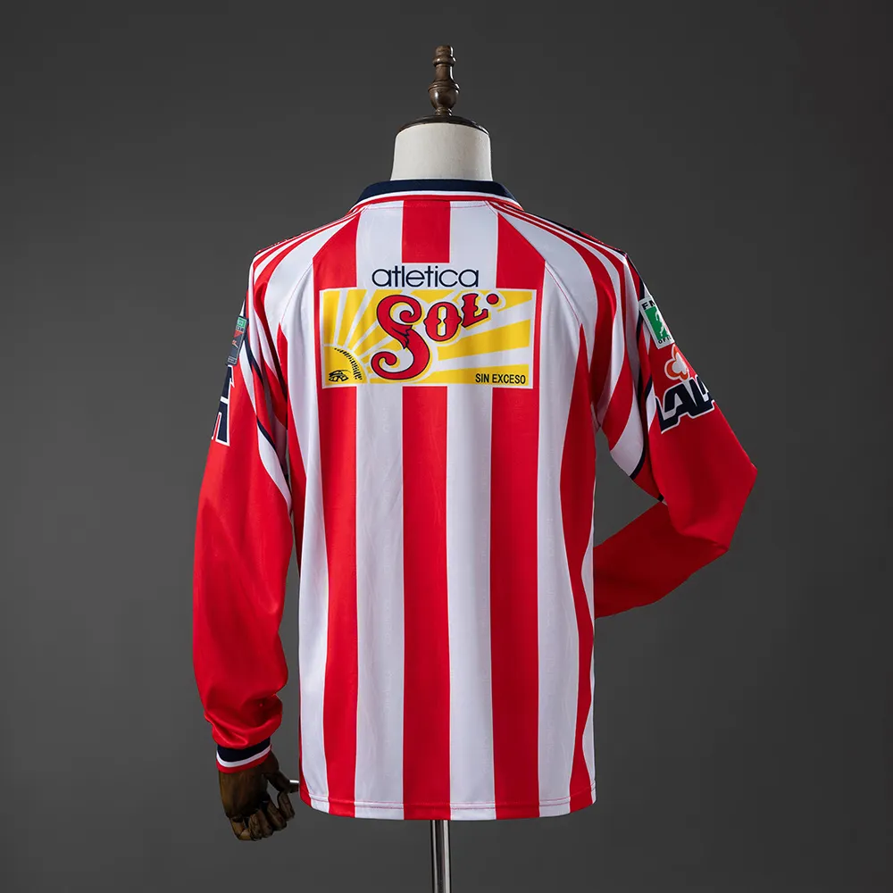 Chivas Guadalajara 98/99 Home Long-Sleeve Retro Jersey