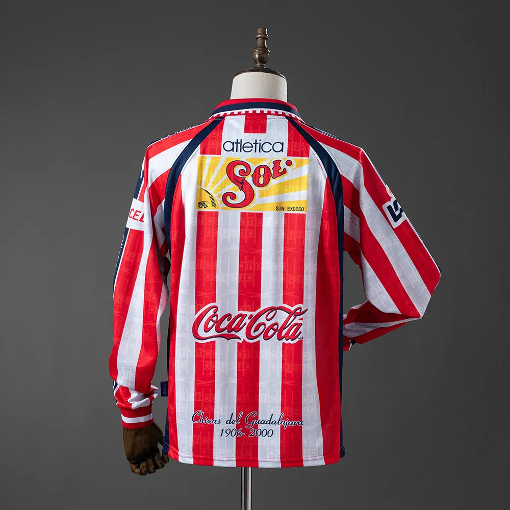 Chivas de Guadalajara 99/00 Home Long-sleeved Retro Jersey — 2/2