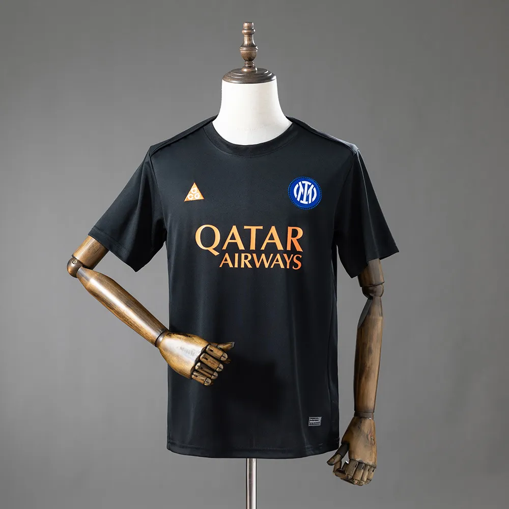 Inter Milan 25/26 Pre-Match Black Jersey — 2/2
