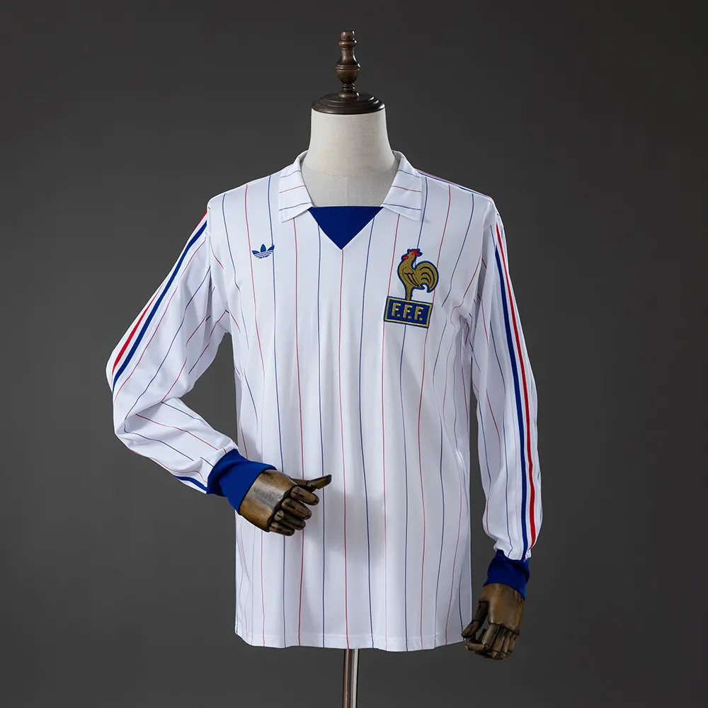 Frence 80/82 Away Long-Sleeved Retro Jersey — 1/2