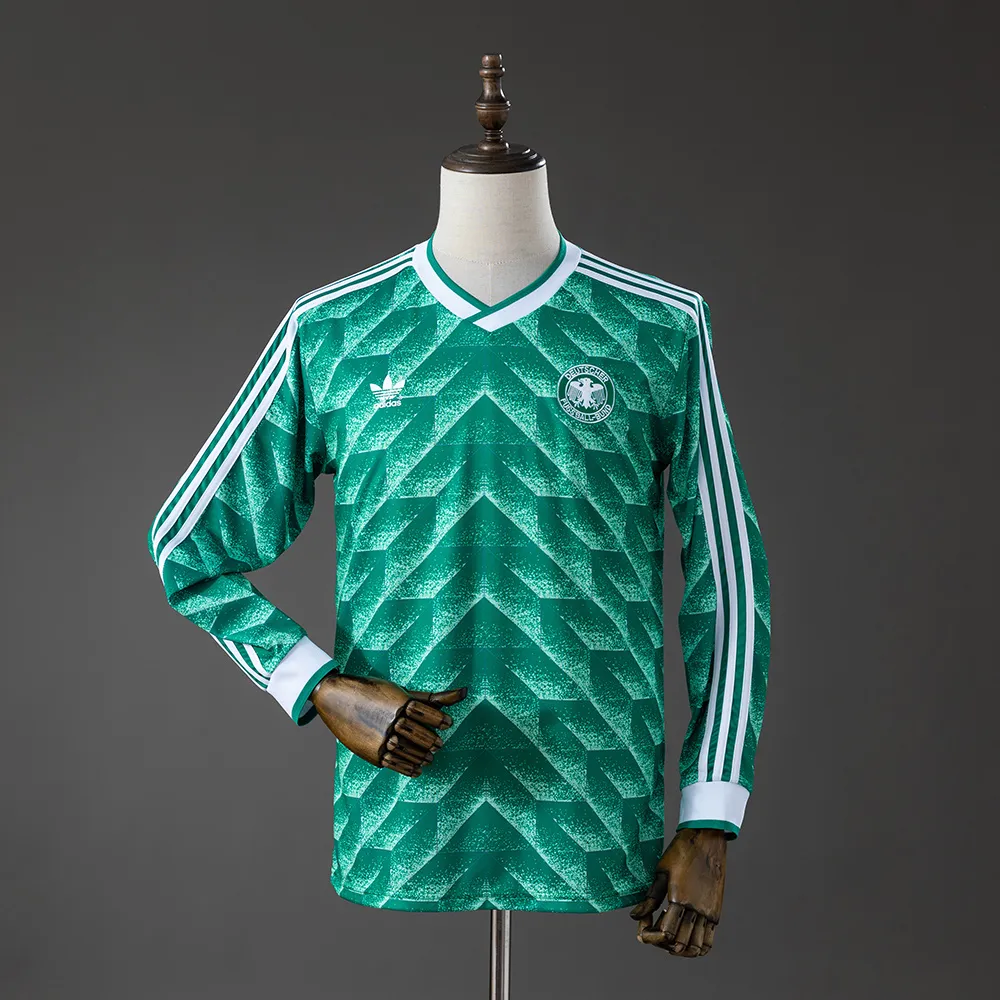Germany 90/91 Away Retro Long Sleeve Jersey