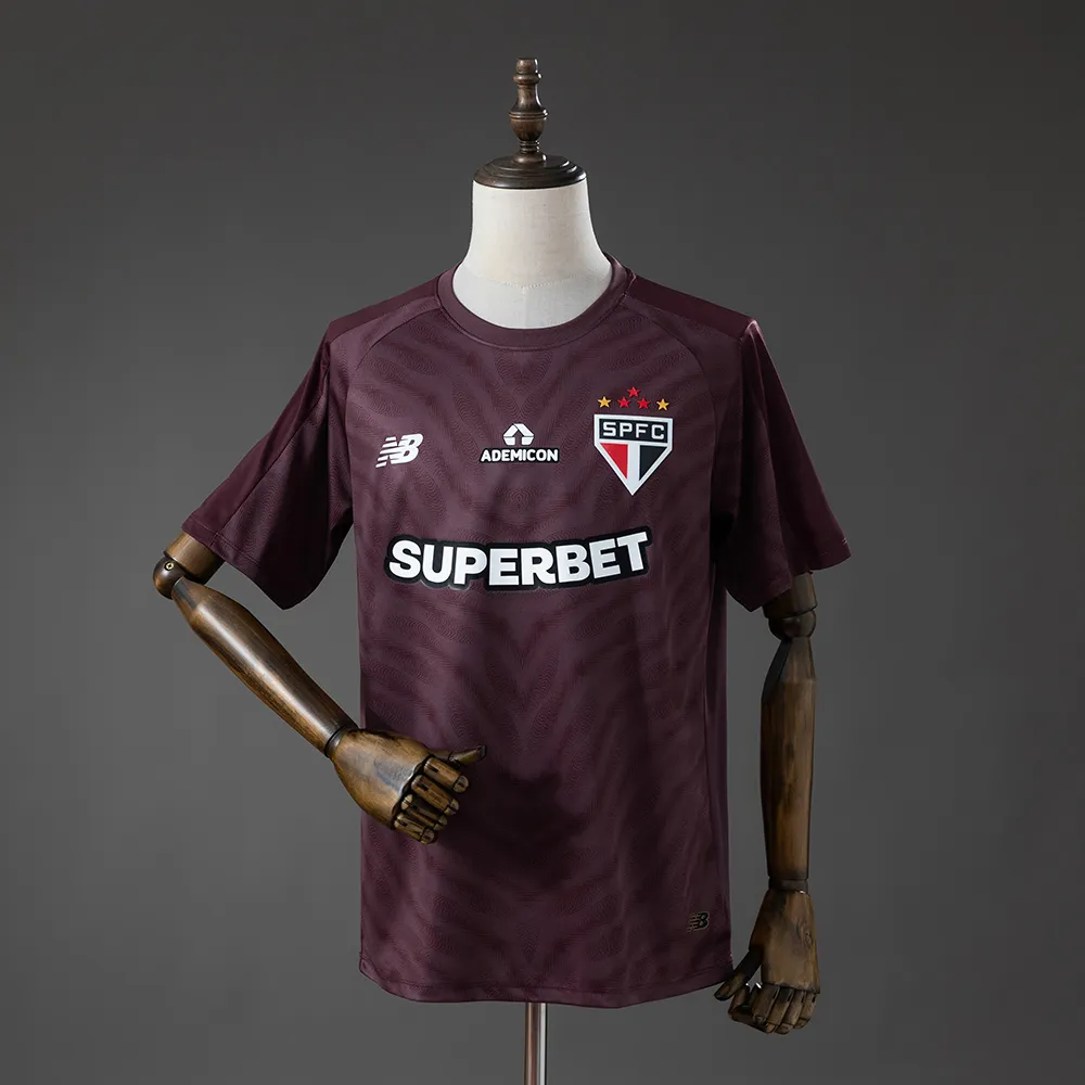 Sao Paulo 26/27 Goalkeeper Jersey - Deep Burgundy — 1/2
