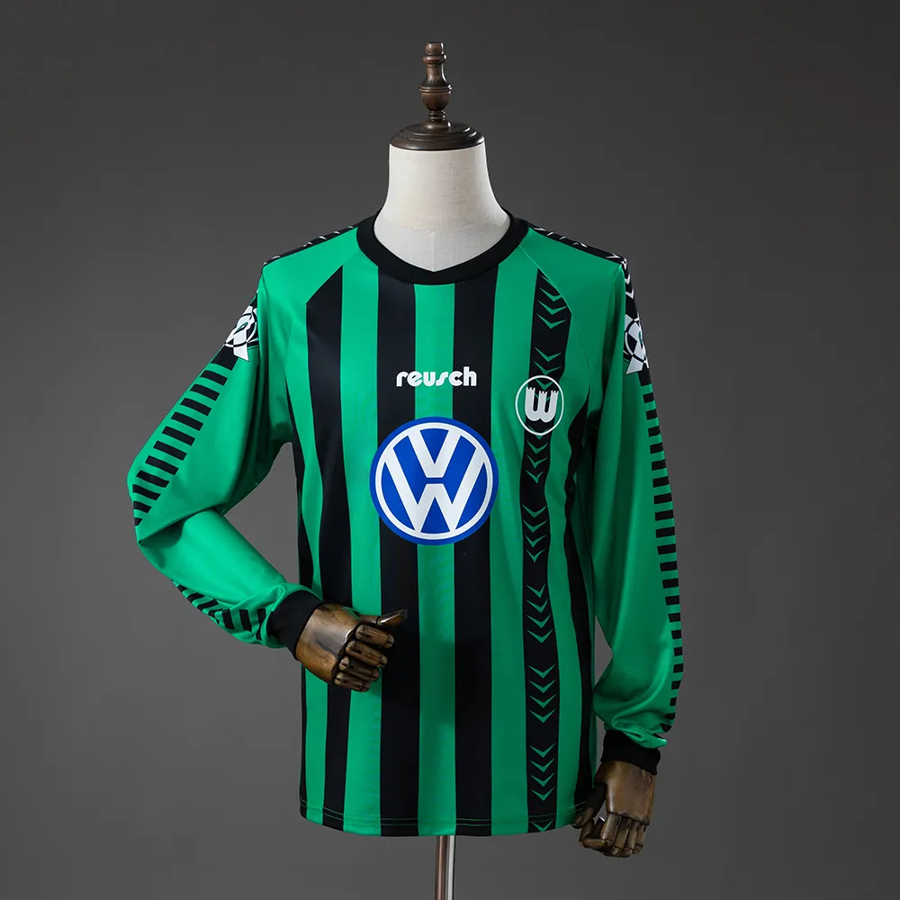 Wolfsburg 95/96 Away Retro Long Sleeve Jersey — 2/2