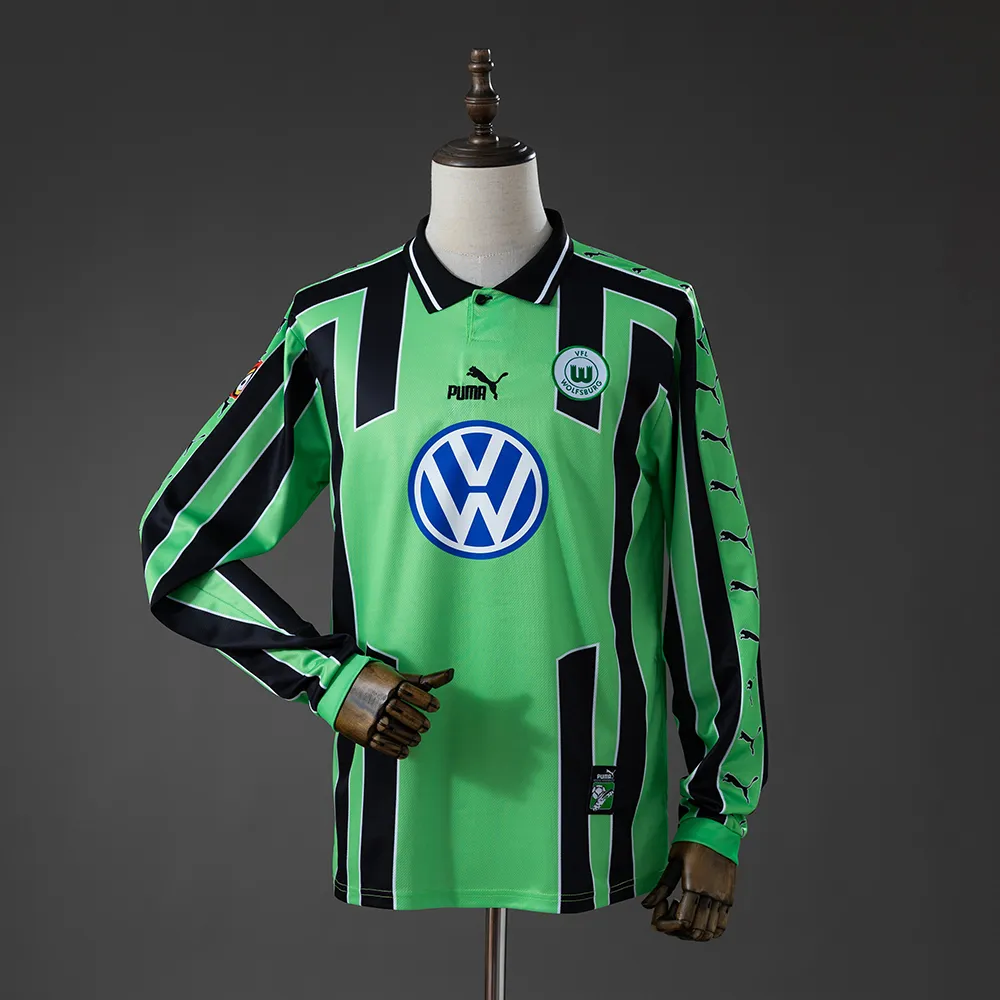 Wolfsburg 99/00 Away Retro Long Sleeve Jersey — 2/2