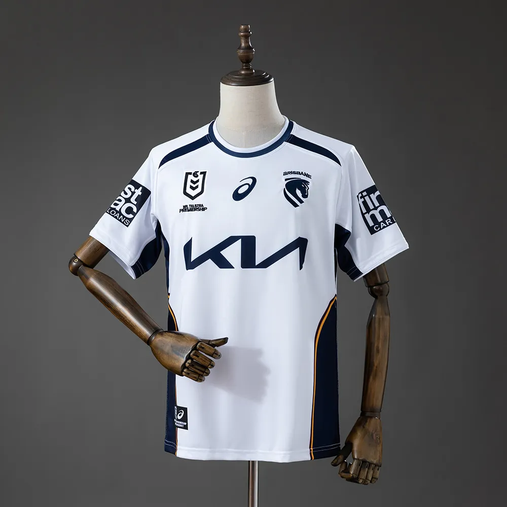 NRL Brisbane Broncos 2026 Mens Heritage Jersey White — 2/2