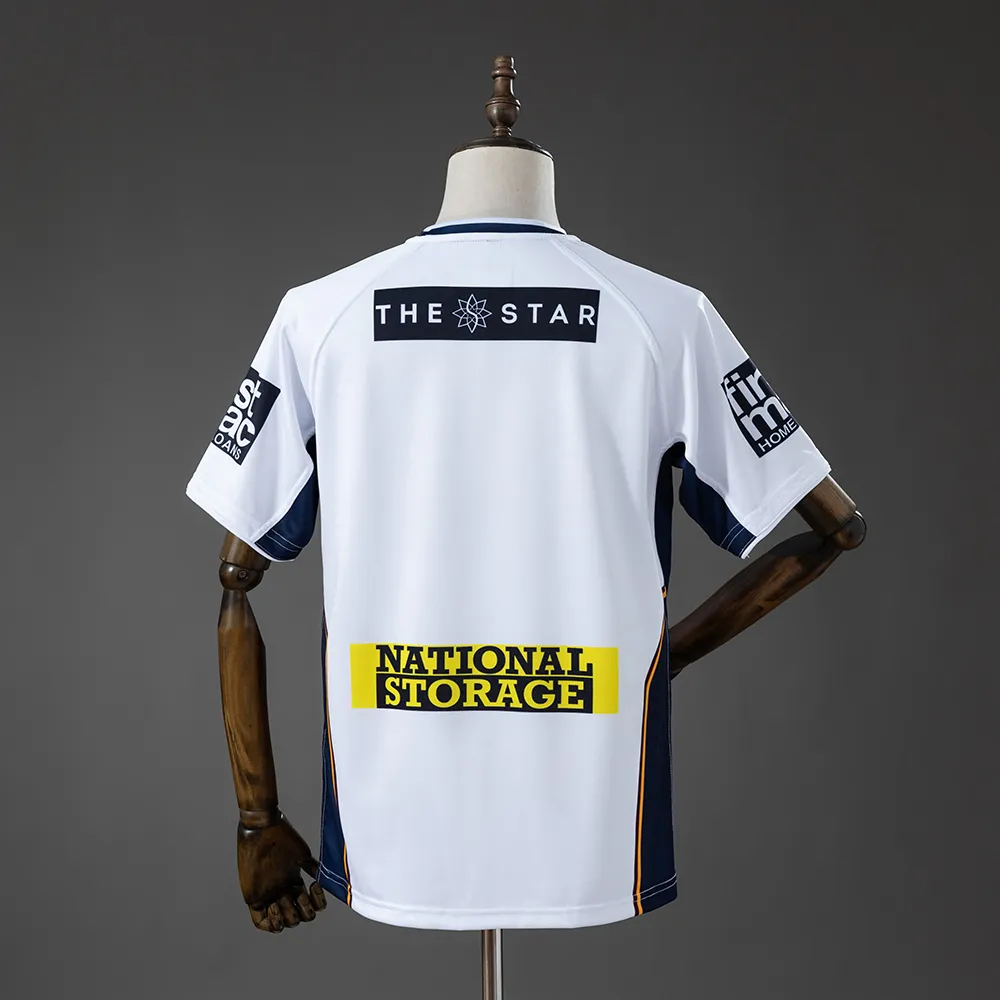NRL Brisbane Broncos 2026 Mens Heritage Jersey White — 1/2