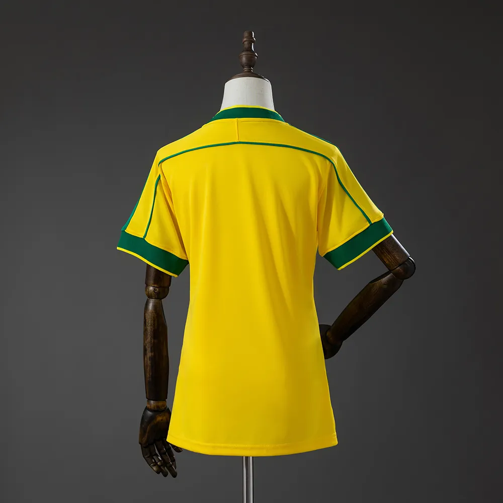 Brazil 1998 Home Women's Retro Jersey — 2/2