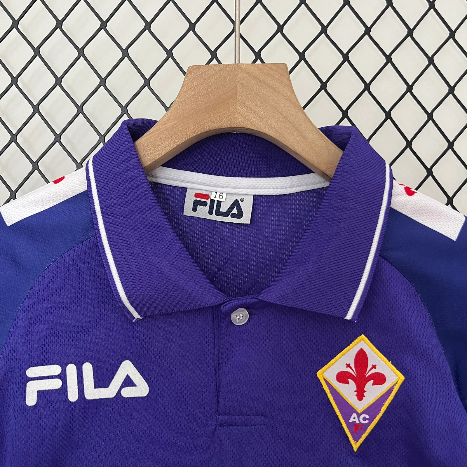 kids Fiorentina 1998 home size: 16-28 — 2/2