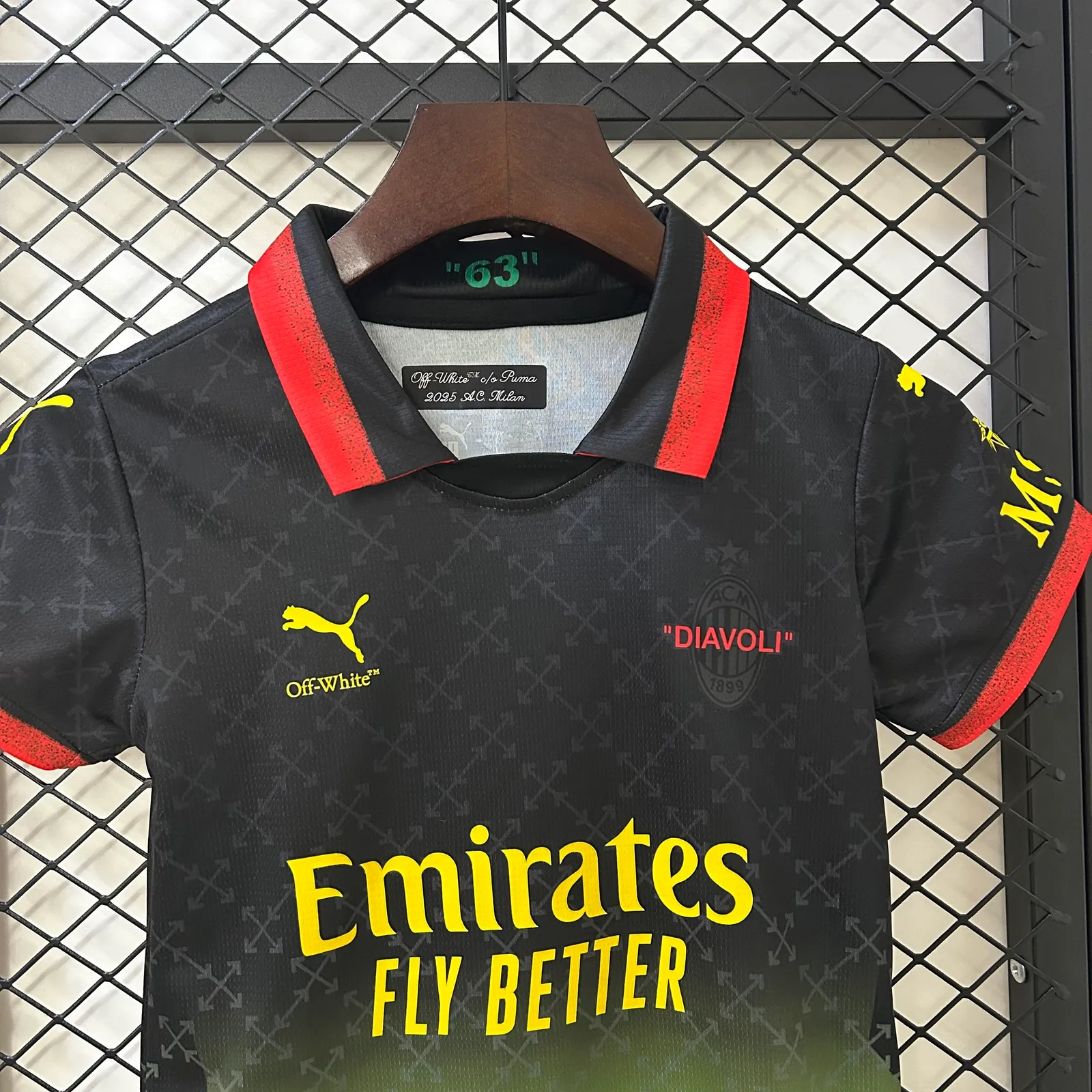 25/26 kids AC Milan Co-Branded Edition Jersey 16-28 — 2/2