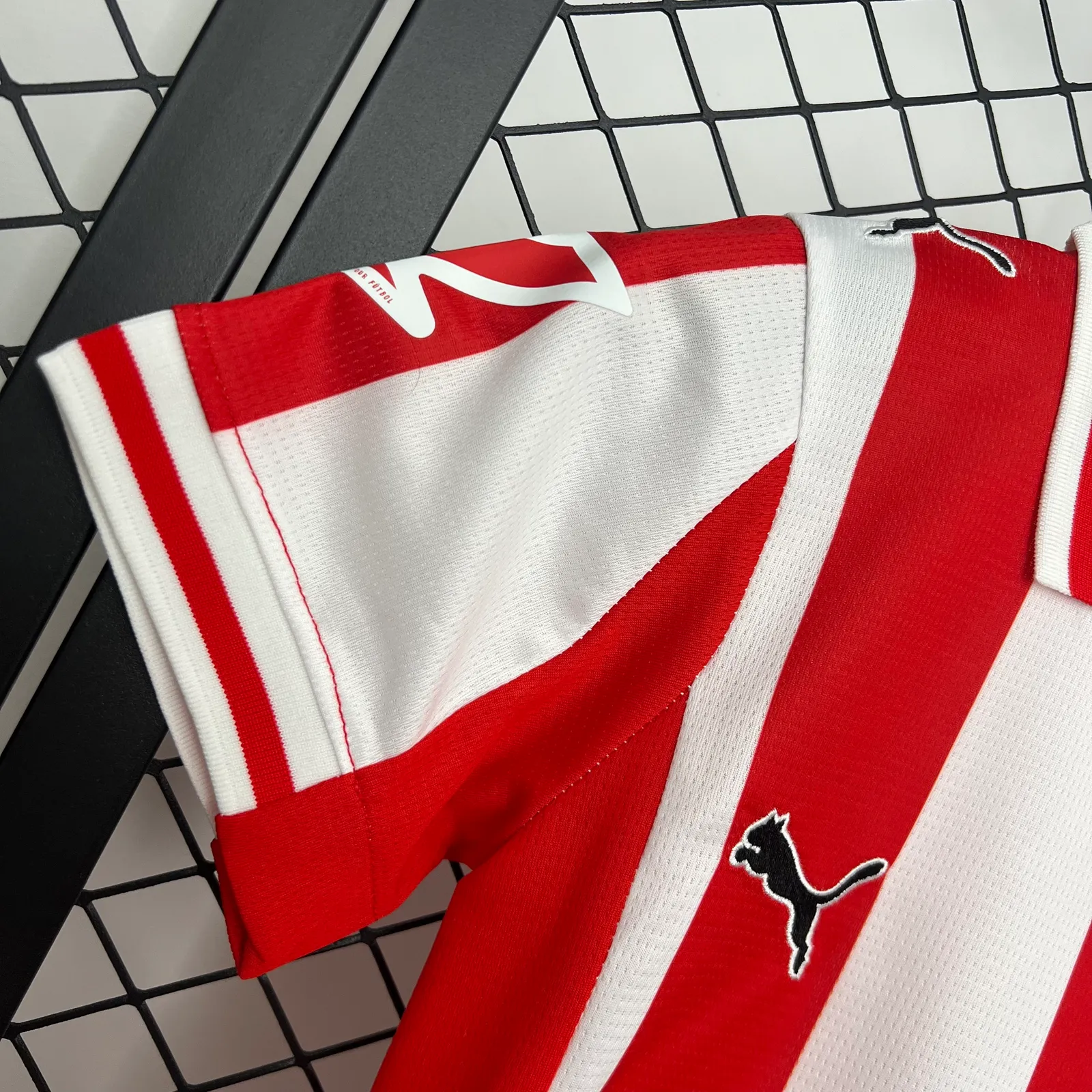 25/26 Kids Sporting Gijon Home Size: 16-28 — 2/2