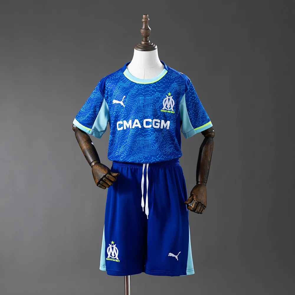 Marseille 25/26 Third Away Kids Kit Jersey — 2/2