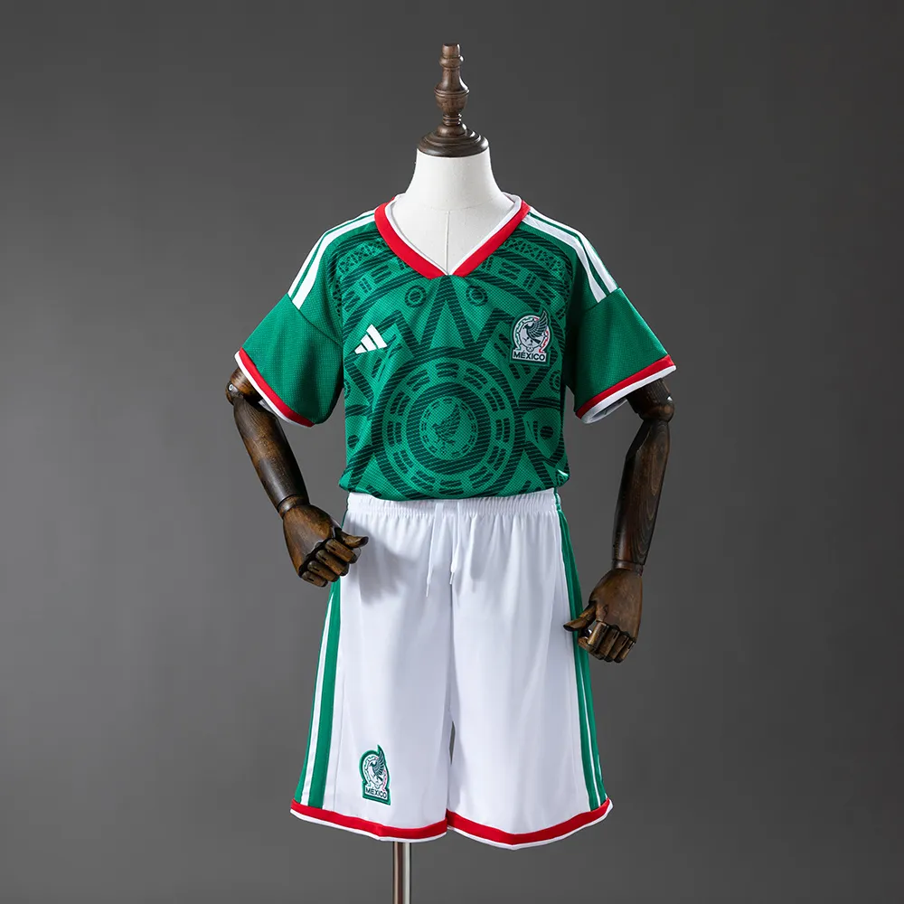 Mexico 2026 Home Kids Kit Jersey — 2/2