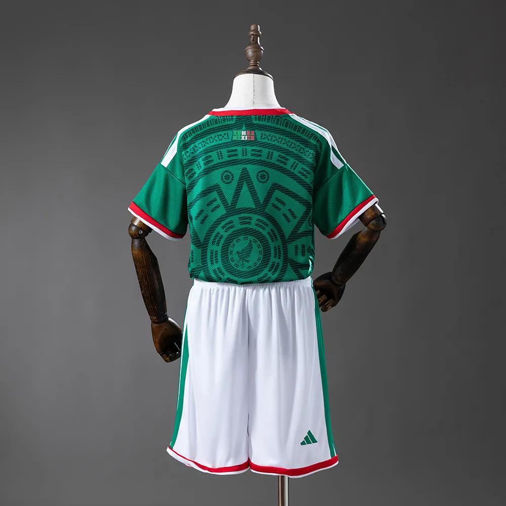 Mexico 2026 Home Kids Kit Jersey — 1/2