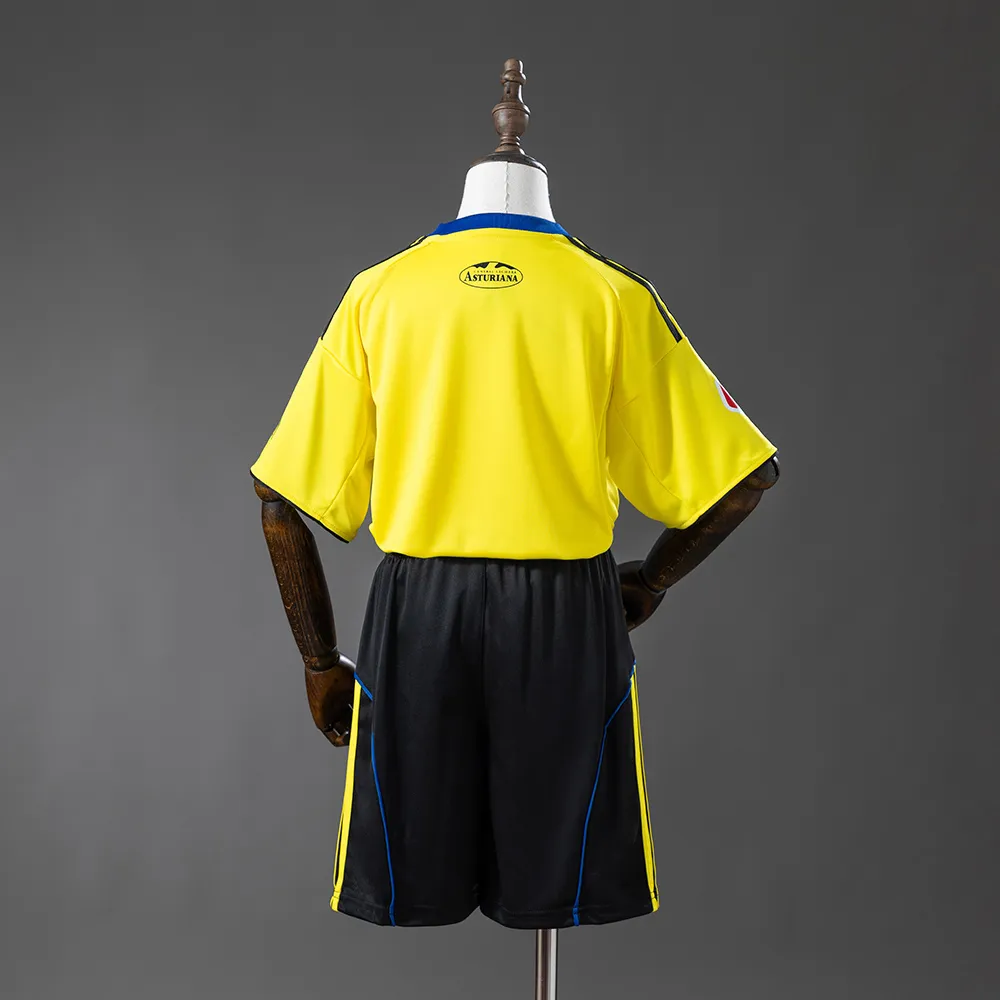 Real Oviedo 25/26 Away Kids Kit Jersey — 1/2