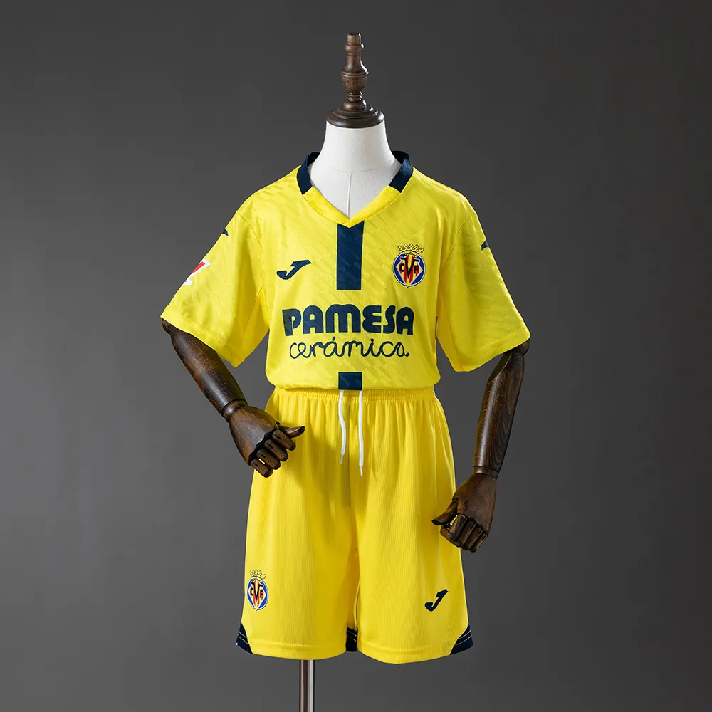 Villarreal 25/26 Home Kids Kit Jersey — 2/2