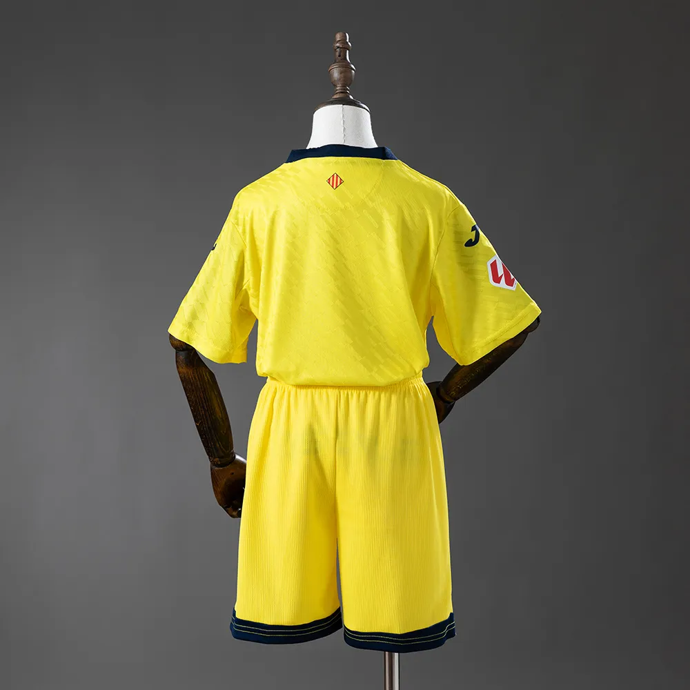 Villarreal 25/26 Home Kids Kit Jersey