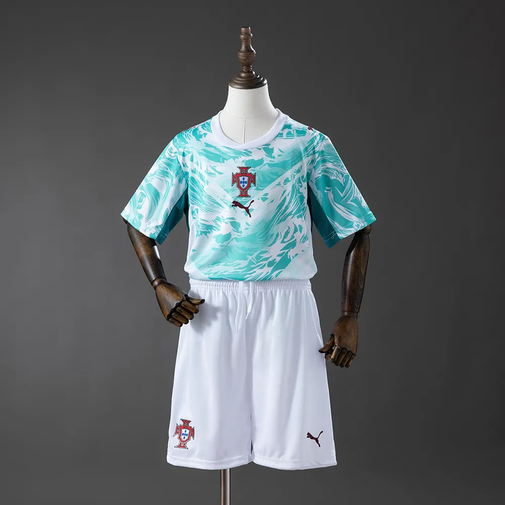 Portugal 2026 Away Kids Kit Jerseys — 1/2