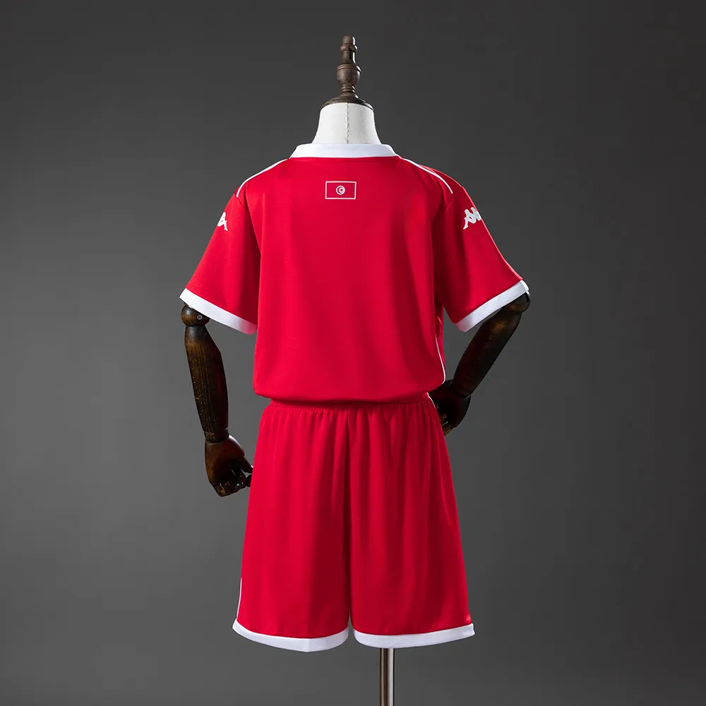 Tunisia 2026 Home Kids Kit Jersey — 1/2