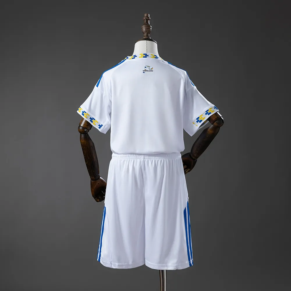 Leeds United 25/26 Home Kids Kit Jersey — 2/2