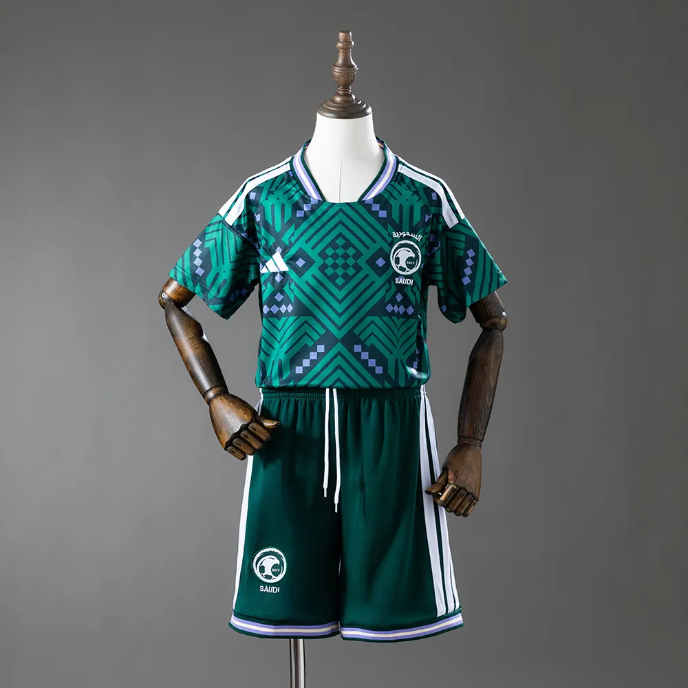 Saudi Arabia 2026 Home Kids Kit Jersey — 1/2