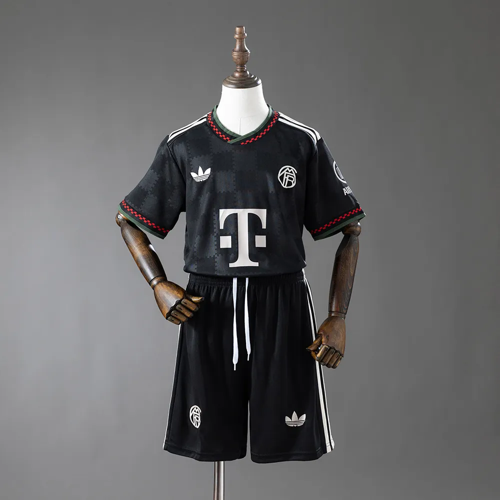 Bayern Munich 25/26 Thids Away Kids kit Jersey — 1/2