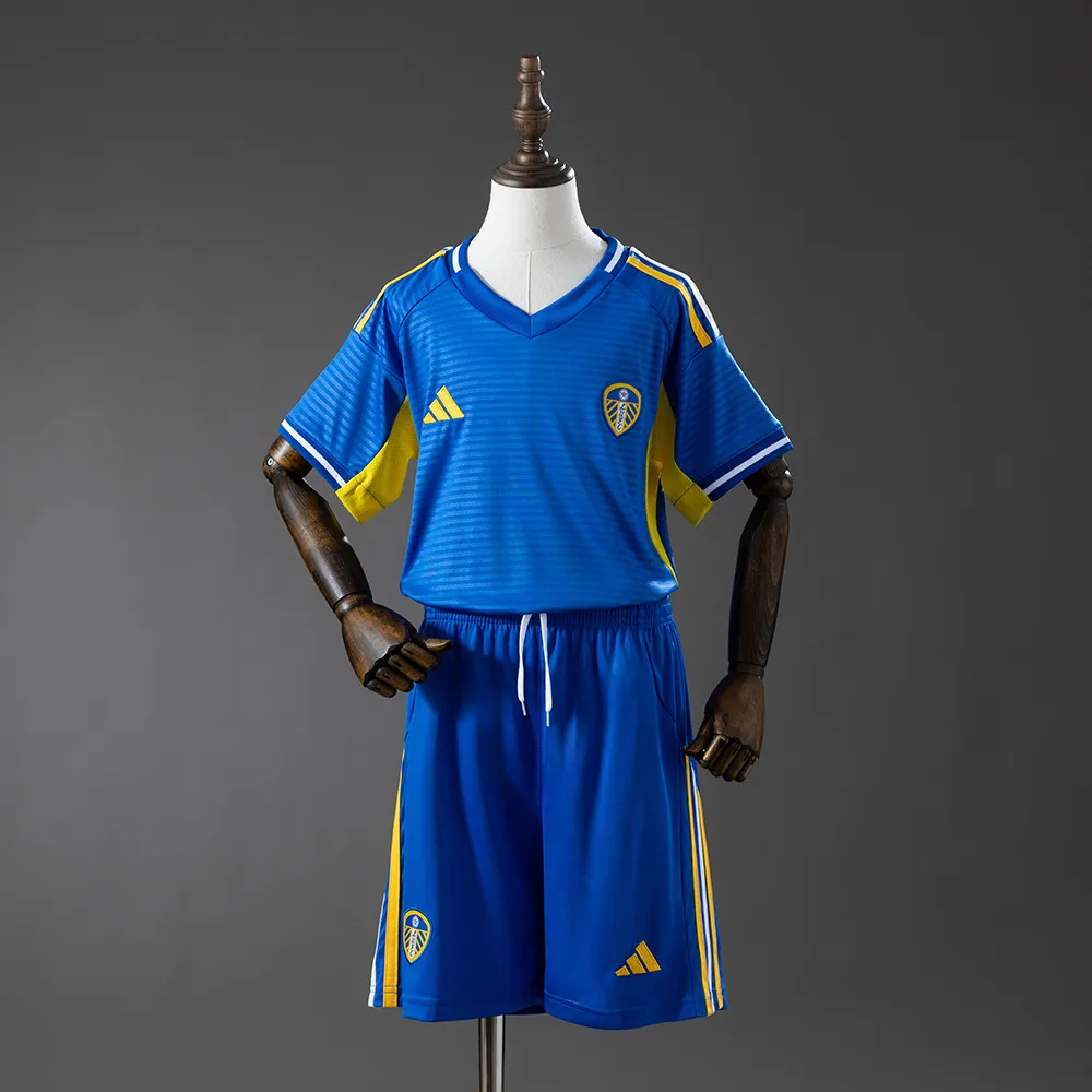 Leeds United 25/26 Away Kids kit Jersey — 1/2