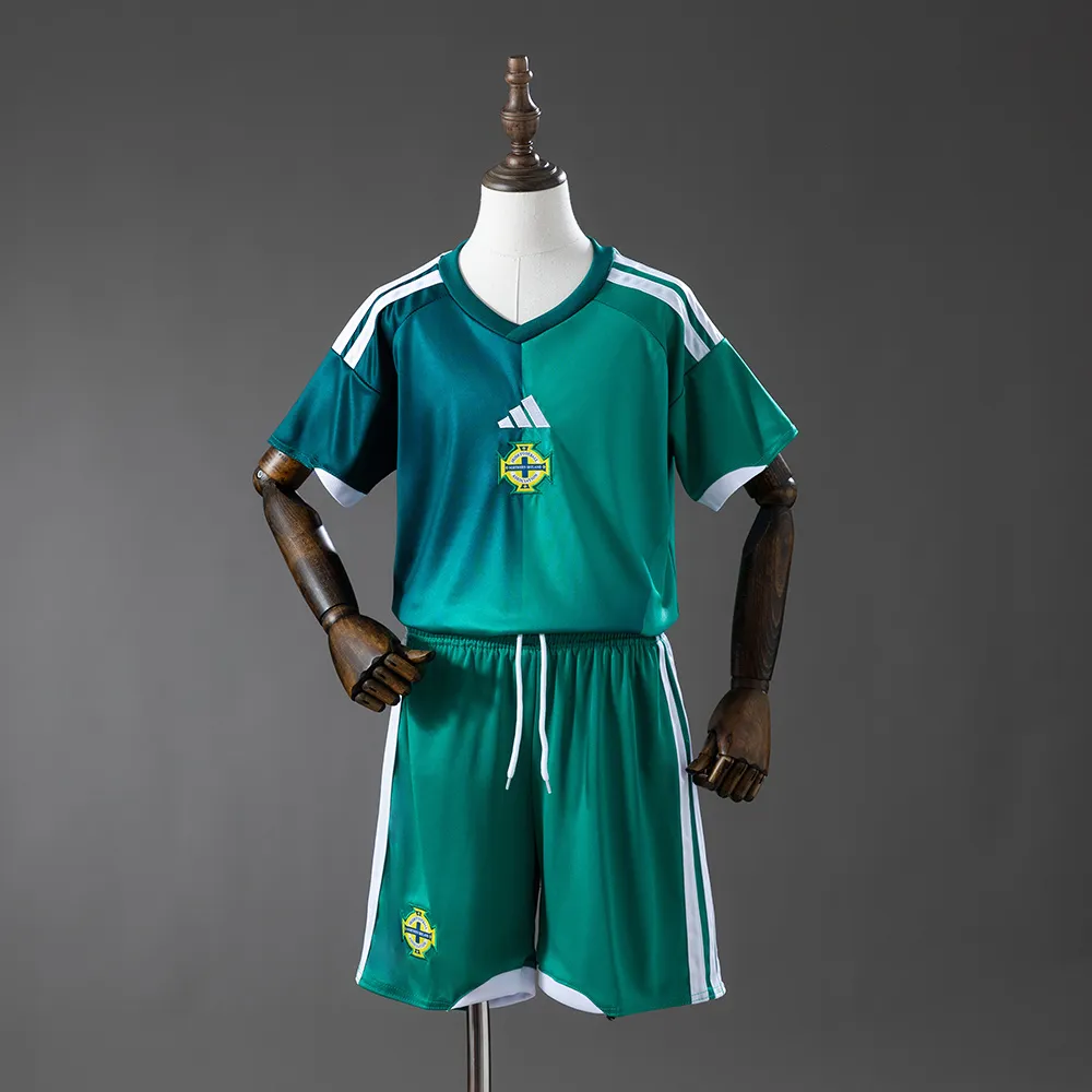 Northern Ireland 2026 Home Kids kit Jersey — 1/2