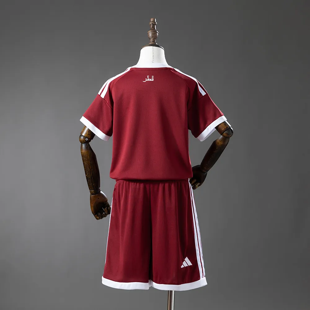 Qatar 2026 Home Kids kit Jersey — 2/2