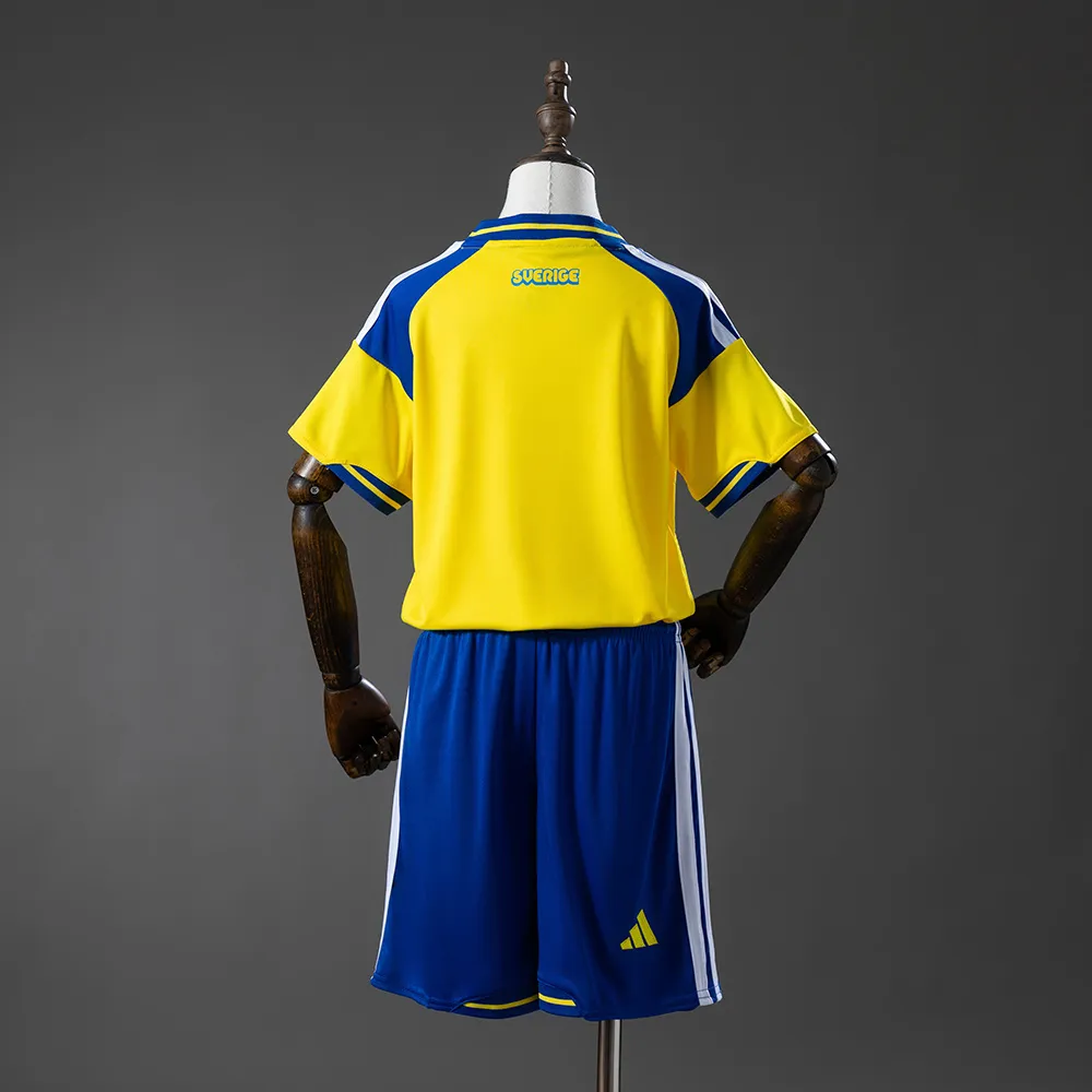 Sweden 2026 Home Kids Kit Jersey — 2/2