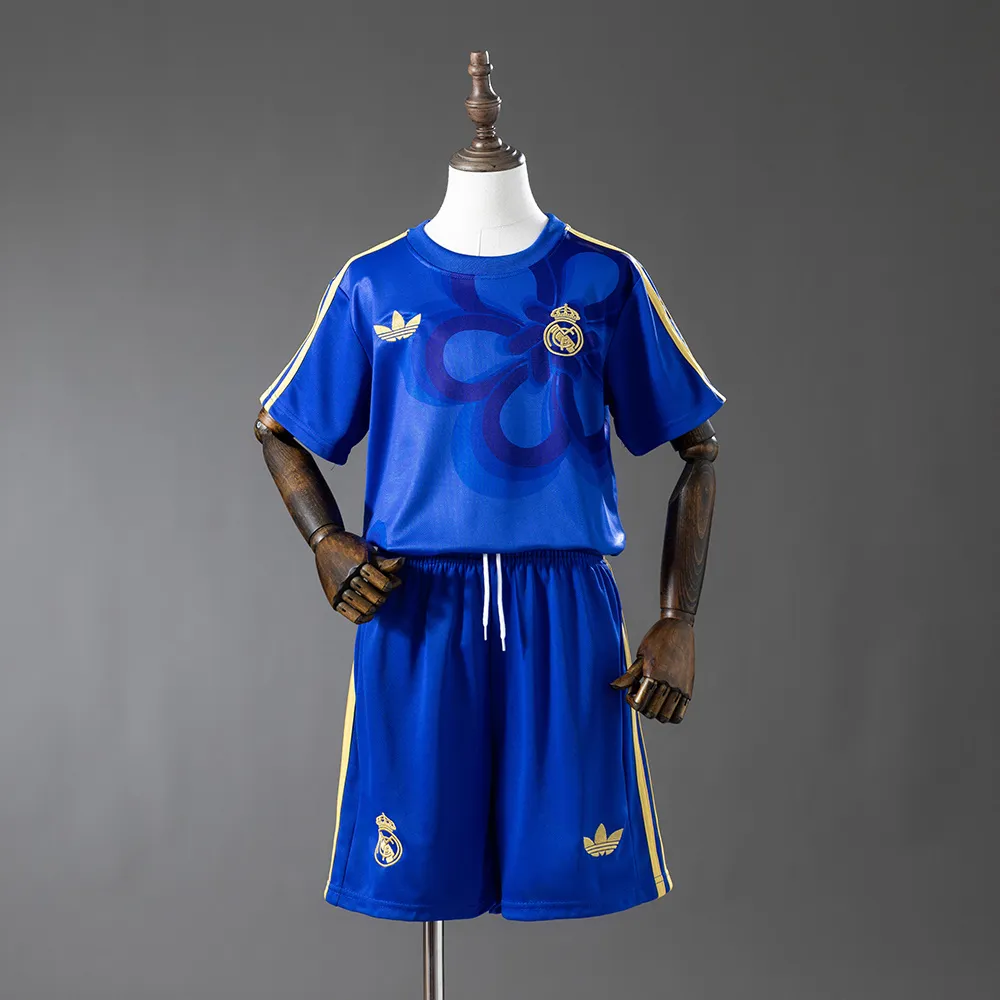 Real Madrid 25/26 Cultural Story - Blue Kids Kit Jersey — 2/2