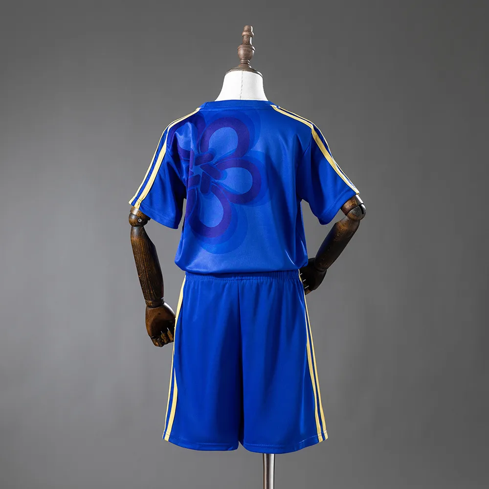 Real Madrid 25/26 Cultural Story - Blue Kids Kit Jersey — 1/2