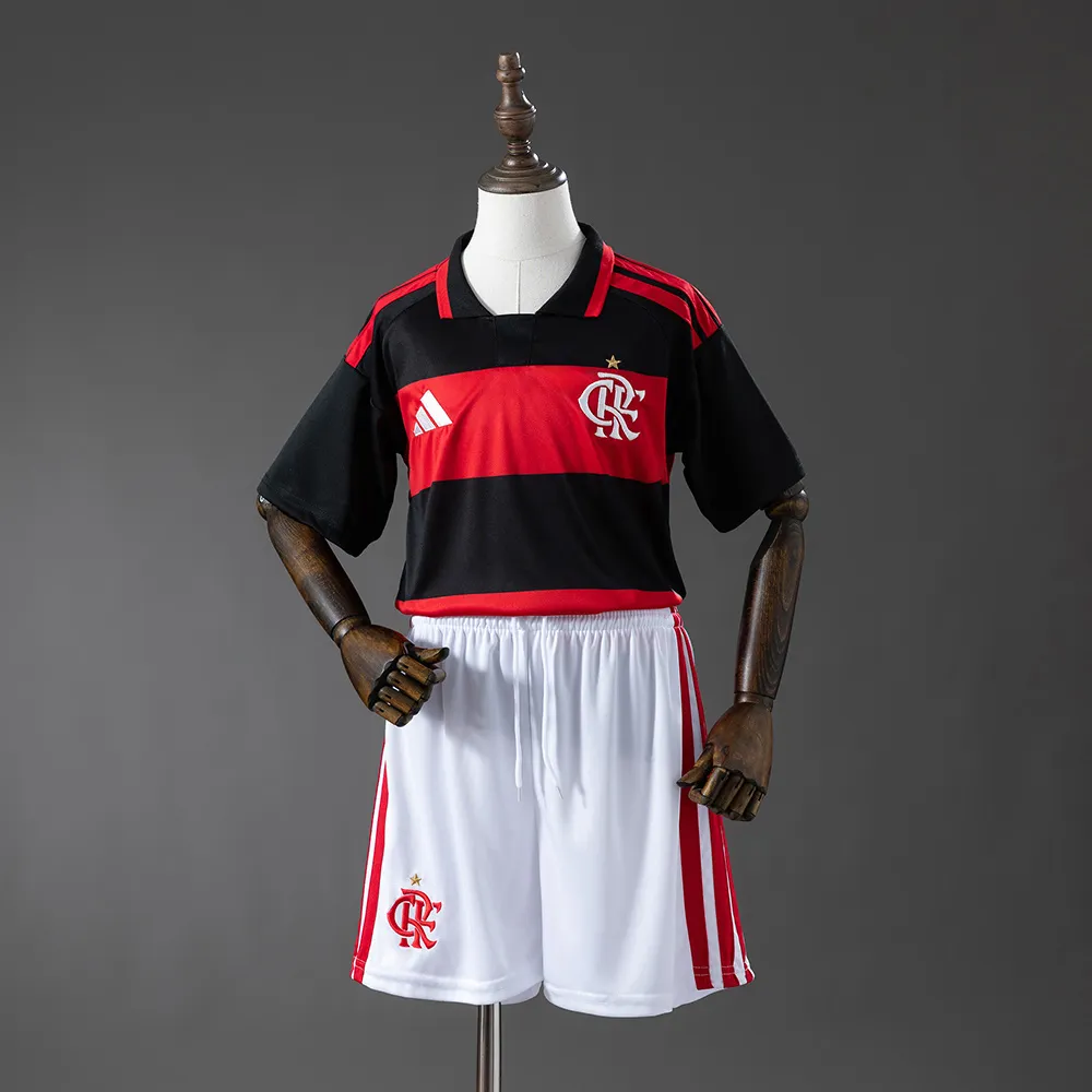 Flamengo 26/27 Home Kids Kit Jersey — 1/2