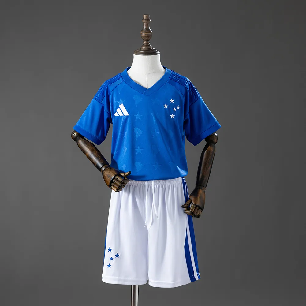Cruzeiro 26/7 Home kids kit Jersey — 2/2